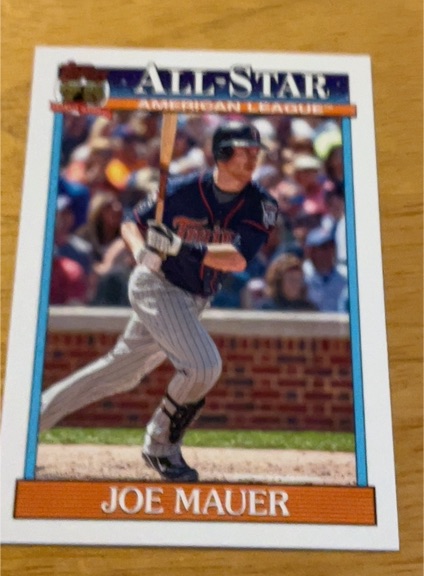 2026 Topps Series 2 #91AS-11 Joe Mauer — front