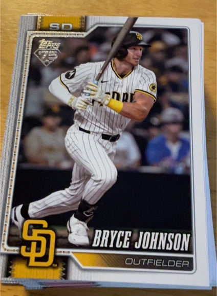 2026 Topps #403 Bryce Johnson — front