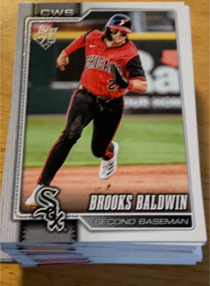 2026 Topps Series 2 #619 Brooks Baldwin — front