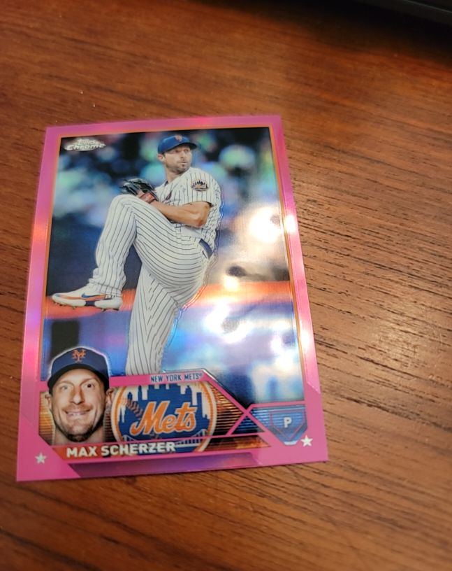 2023 Topps Chrome #148 Max Scherzer — front