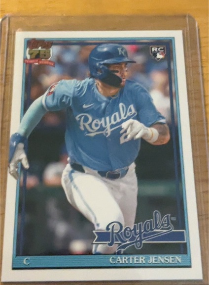 2026 Topps Series 2 #91B2-4 Carter Jensen — front