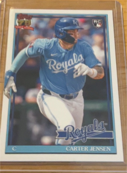 2026 Topps Series 2 #91B2-4 Carter Jensen — front