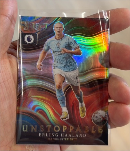 2022-23 Panini Select Premier League #20 Erling Haaland — front