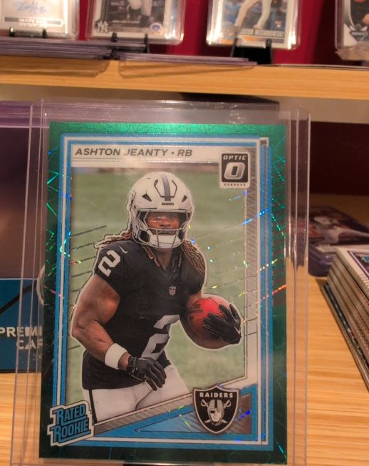 2025 Panini Donruss Optic #202 Ashton Jeanty — front