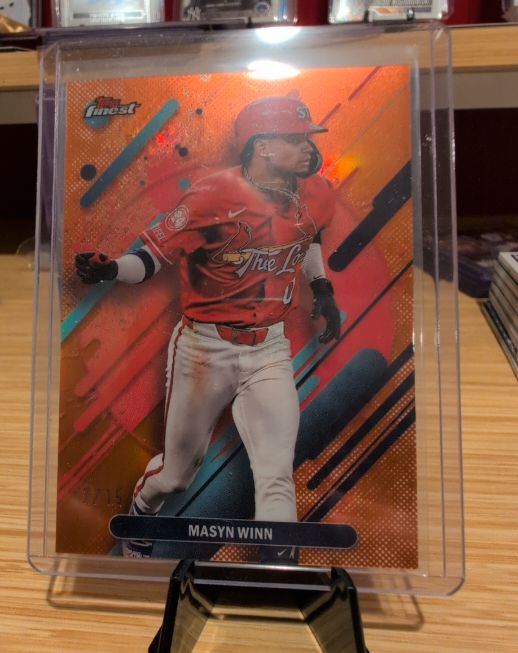 2025 Topps Finest #269 Masyn Winn — front