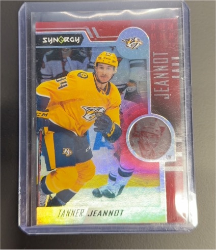 2022-23 Upper Deck Synergy #55 Tanner Jeannot — front
