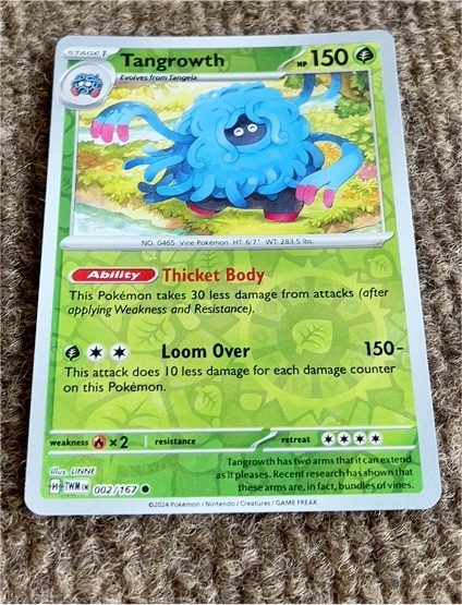 2024 Pokemon SV06: Twilight Masquerade #002 Tangrowth — front