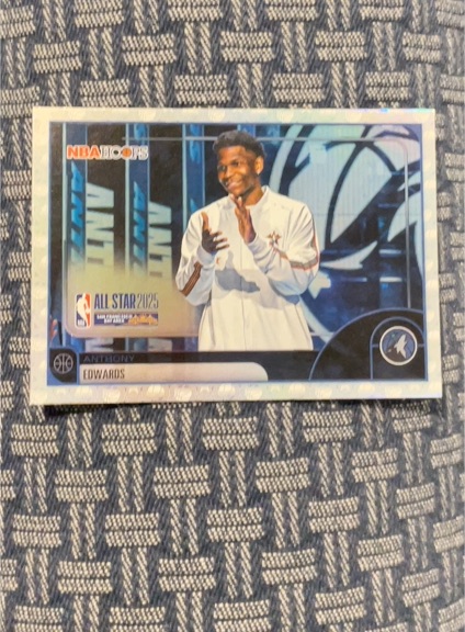 2025-26 Topps NBA Hoops #279 Anthony Edwards — front