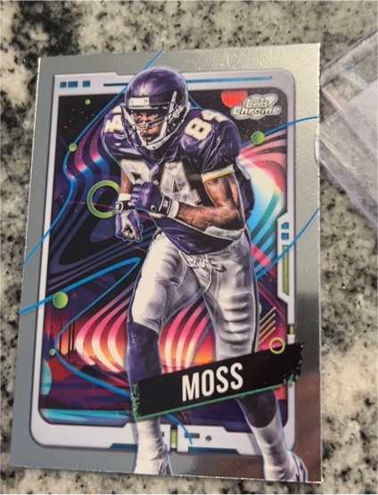 2024 Topps Chrome Cosmic #58 Randy Moss — front