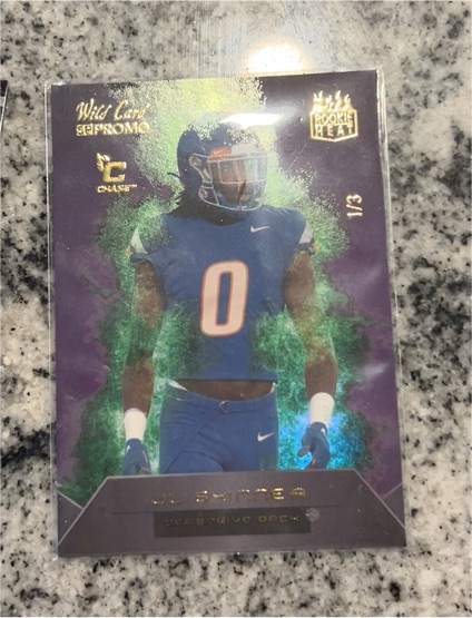 2023 Wild Card SP Promo Rookie Heat JL Skinner #SP Promo Rookie Heat — front