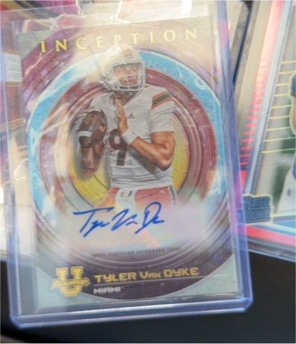 2022 Bowman University Inception #BIA-TV Tyler Van Dyke — front