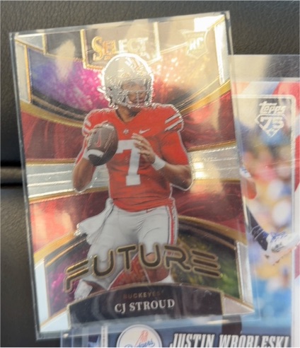 2023 Panini Select Draft Picks Future #FUT-3 C.J. Stroud — front
