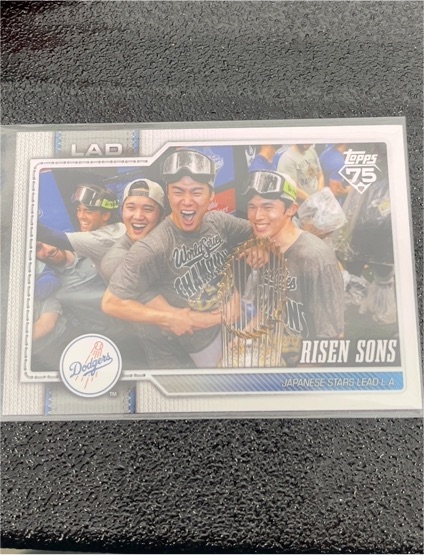 2026 Topps Series 2 #642 Risen Sons Los Angeles Dodgers — front