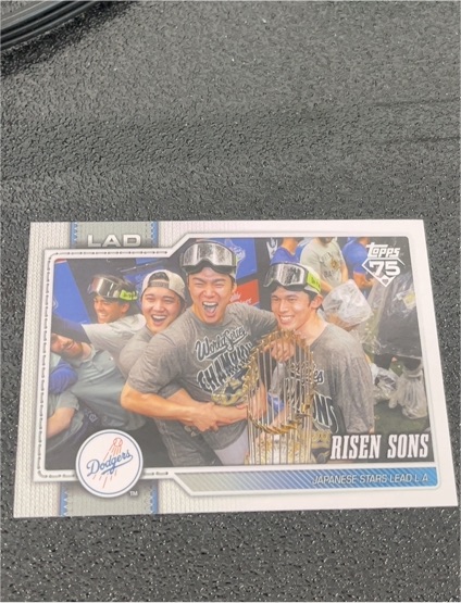 2026 Topps Series 2 #642 Risen Sons Los Angeles Dodgers — front