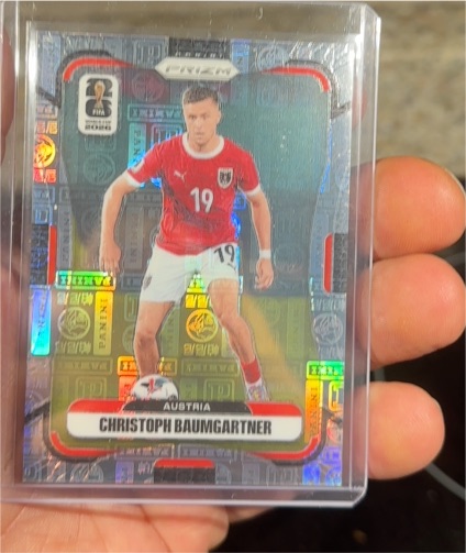 2026 Panini Prizm FIFA World Cup #145 Christoph Baumgartner — front