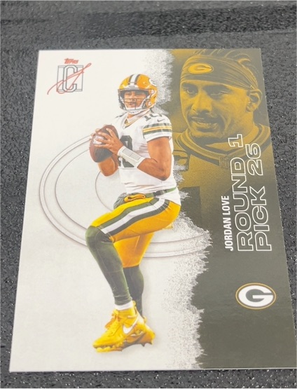 2025 Topps Signature Class #21 Jordan Love — front