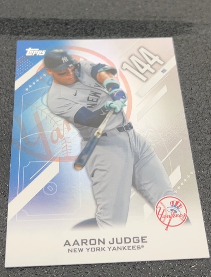 2026 Topps Series 2 Crooked Numbers #CN-10 Aaron Judge — front