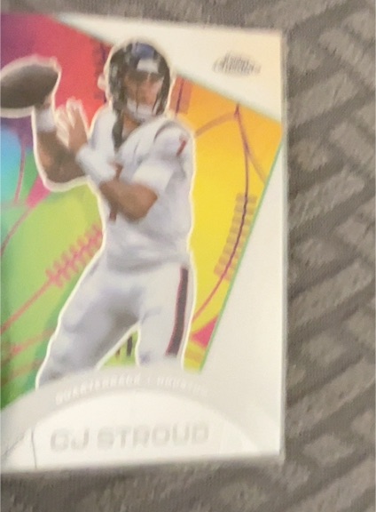 2023 Topps Composite #CAE-23 C.J. Stroud Chrome All-Etch — front