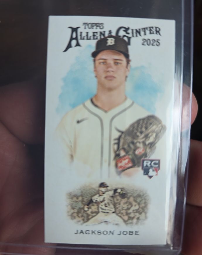 2025 Topps Allen & Ginter #N222-27 Jackson Jobe — front