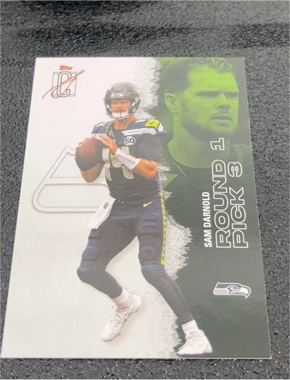 2025 Topps Signature Class #47 Sam Darnold — front