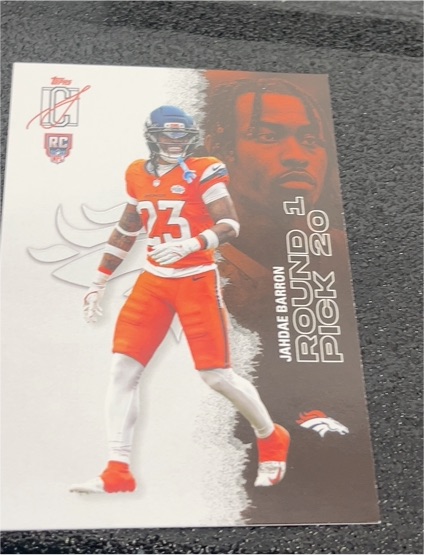 2025 Topps Signature Class #138 Jahdae Barron — front