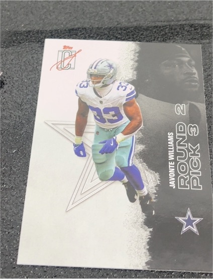 2025 Topps Signature Class #60 Javonte Williams — front