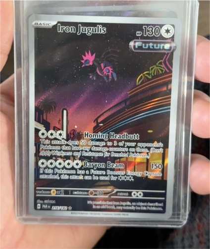 2023 Pokémon SV04: Paradox Rift #216 Iron Jugulis — front