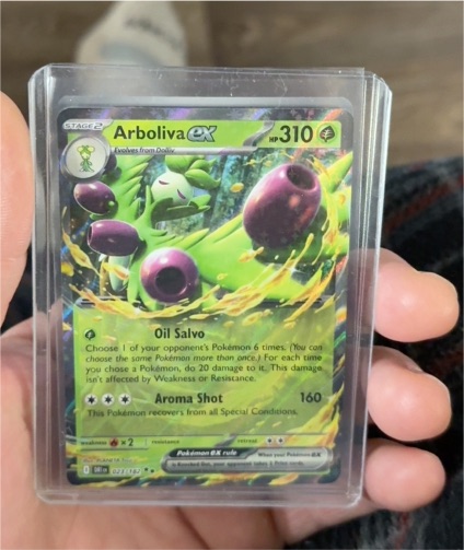 2025 Pokémon Arboliva ex 023/182 Sv10: Destined Rivals — front
