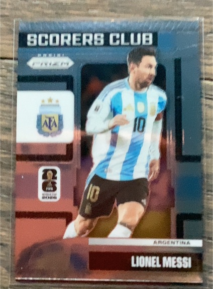 2026 Panini Prizm FIFA World Cup #15 Lionel Messi — front