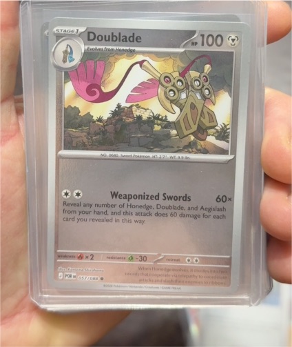 2021 Pokémon #057 Doublade — front