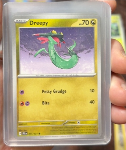 2021 Pokémon Prismatic Evolutions #071 Dreepy — front