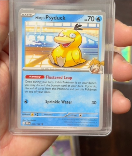 2022 Pokémon SV10: Destined Rivals #045 Misty's Psyduck — front