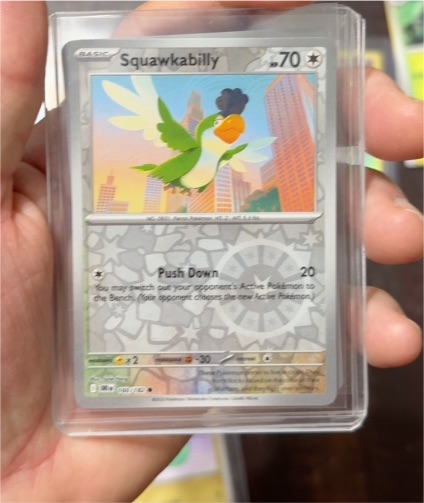 2023 Pokémon SV10: Destined Rivals #160 Squawkabilly — front