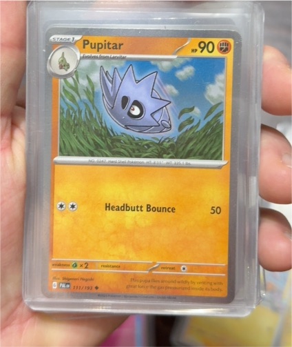 2023 Paldea Evolved #111 Pupitar — front