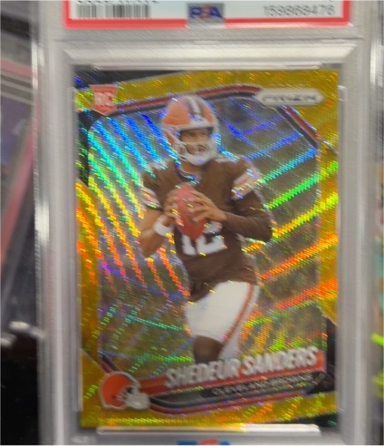 2025 Panini Prizm #302 Shedeur Sanders — front