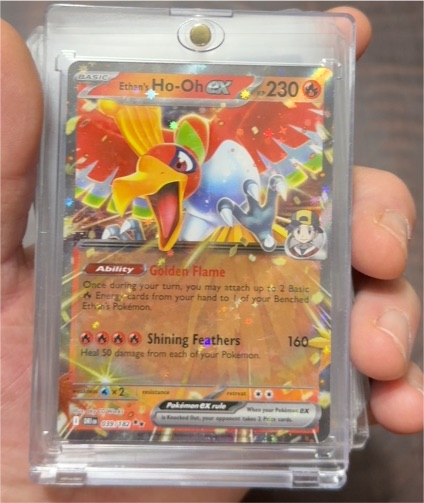 Ethan's Ho-Oh EX 026/217 Ascended Heroes — front
