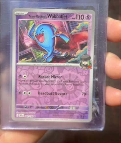 2022 Pokémon SV10 #82 Team Rocket's Wobbuffet — front