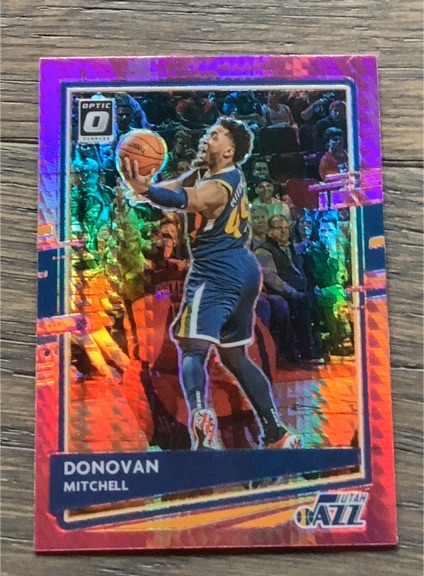 2020-21 Panini Donruss Optic #30 Donovan Mitchell — front