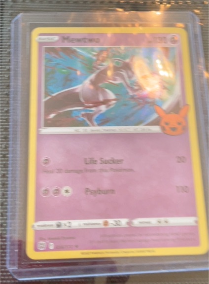2022 Pokémon Brilliant Stars #056 Mewtwo — front