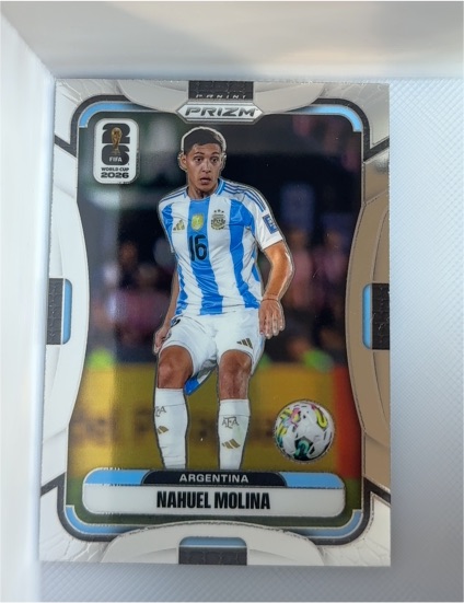 2026 Panini Prizm FIFA World Cup #8 Nahuel Molina — front