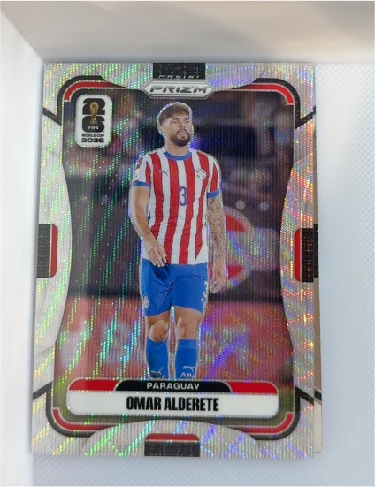 2026 Panini Prizm FIFA World Cup #346 Omar Alderete — front