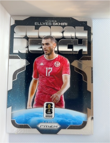 2026 Panini Prizm FIFA World Cup #20 Ellyes Skhiri — front