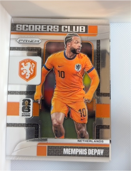 2026 Panini Prizm FIFA World Cup #9 Memphis Depay — front