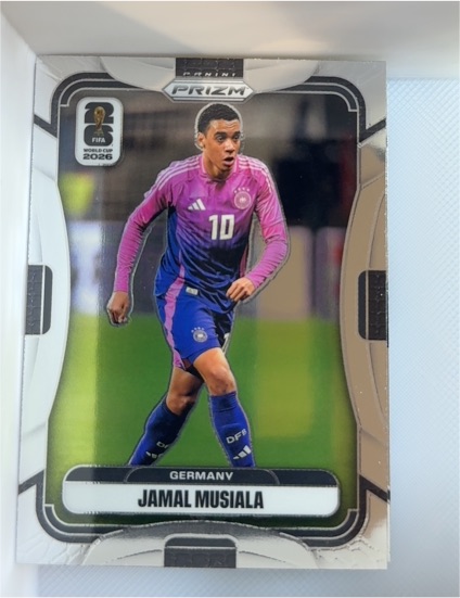 2026 Panini Prizm FIFA World Cup #50 Jamal Musiala — front
