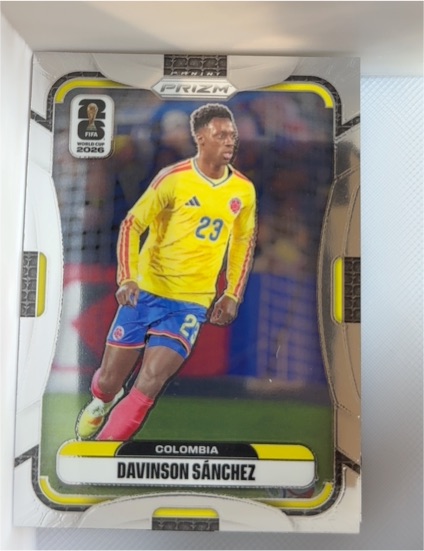 2026 Panini Prizm FIFA World Cup #187 Davinson Sánchez — front