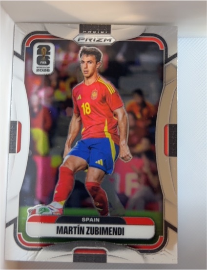 2026 Panini Prizm FIFA World Cup #66 Martín Zubimendi — front