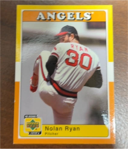 2001 Upper Deck Decade 1970's #1 Nolan Ryan — front
