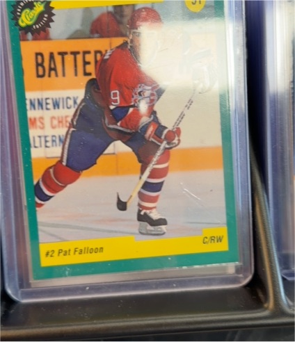 1991 Classic Draft Picks #2 Pat Falloon — front