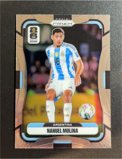 2026 Panini Prizm FIFA World Cup #8 Nahuel Molina — front