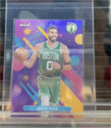 2025-26 Topps Finest #21 Jayson Tatum — front